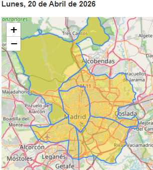 Calidad del Aire en Madrid tweet media
