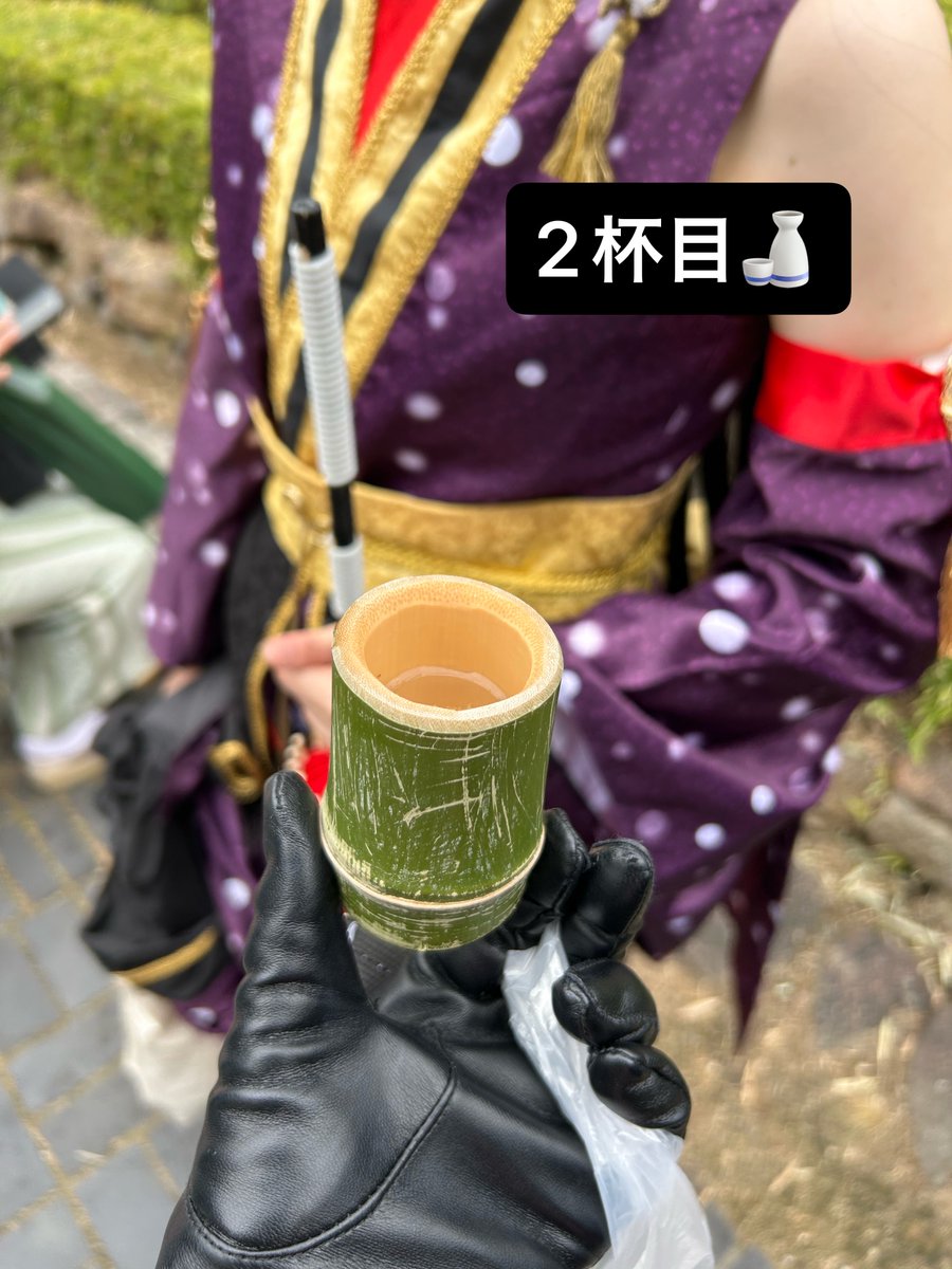 cos_wasa's tweet photo. 初イベ楽しかった〜〜！！！！
なんか人間があったかかったよ...🥲🥲
お酒も美味しかった💖
付き合ってくれた次郎ちゃんありがとう🫶🏻
 #たけコスDAY https://t.co/GiBwak9og7