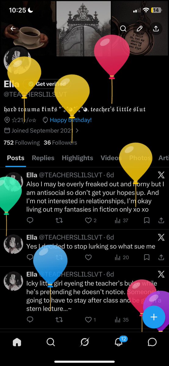 Cakes and candles to me ig