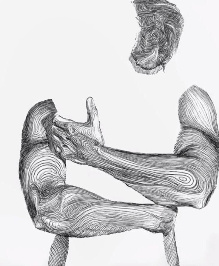 "I Embrace Your Absence!" by artist Dominic Depeyre.