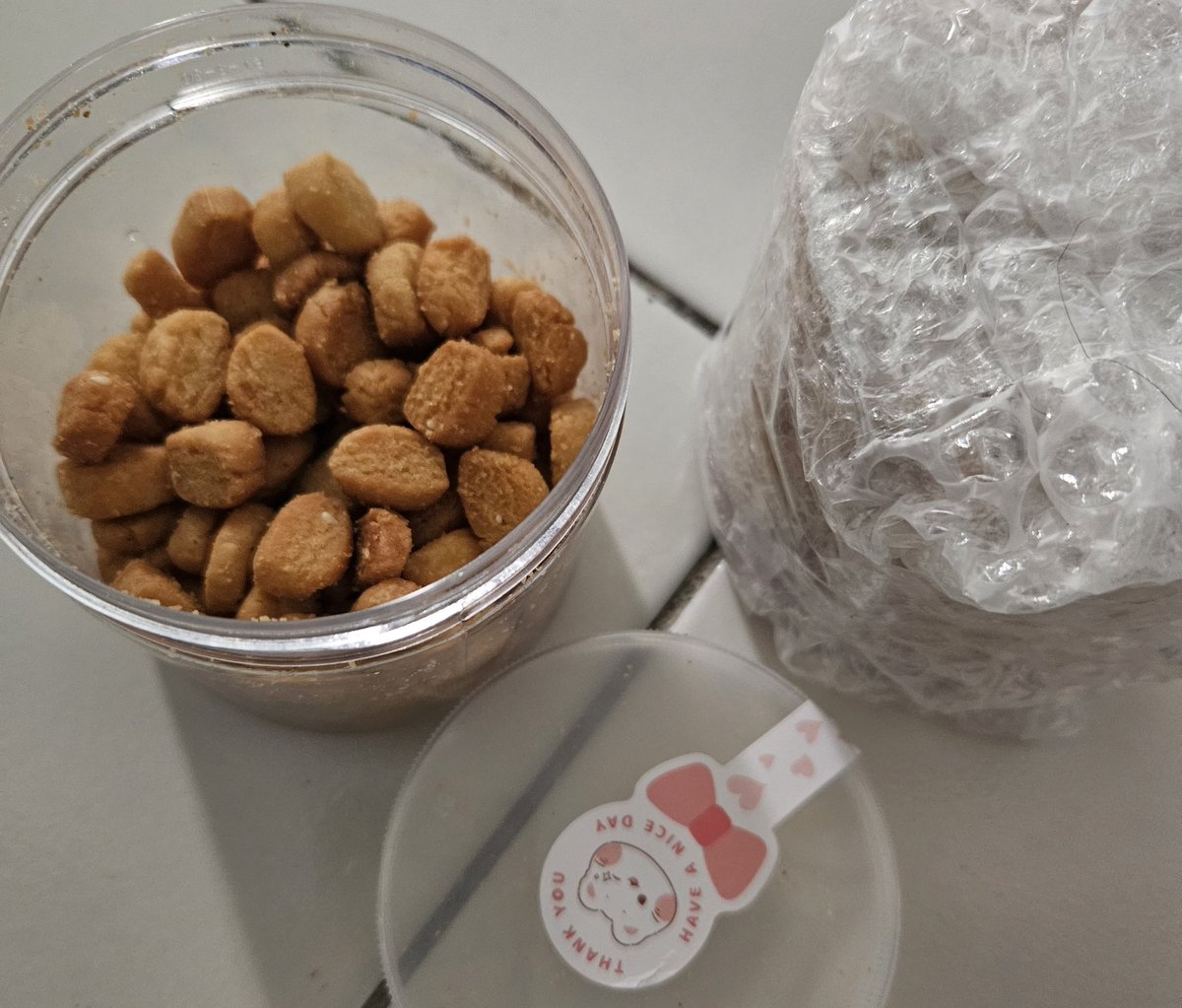 Maaay biji ketapangnya enaaak! Makasih yaaa <a href="/RenKyu323/">ROLOpleaseComing</a> 😍 belum dibayar malah udh aku makan iniii wkwkwk