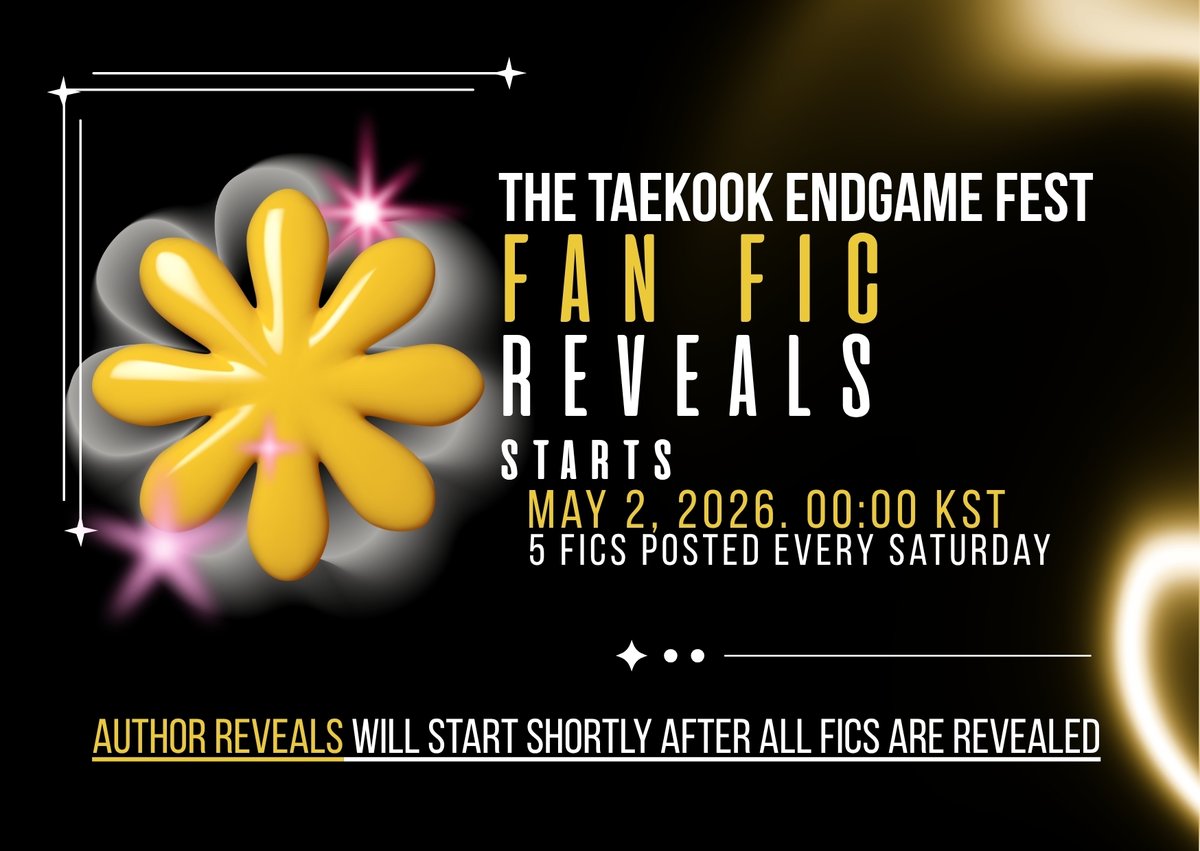 Taekook Endgame Fest • CH. 2 tweet media