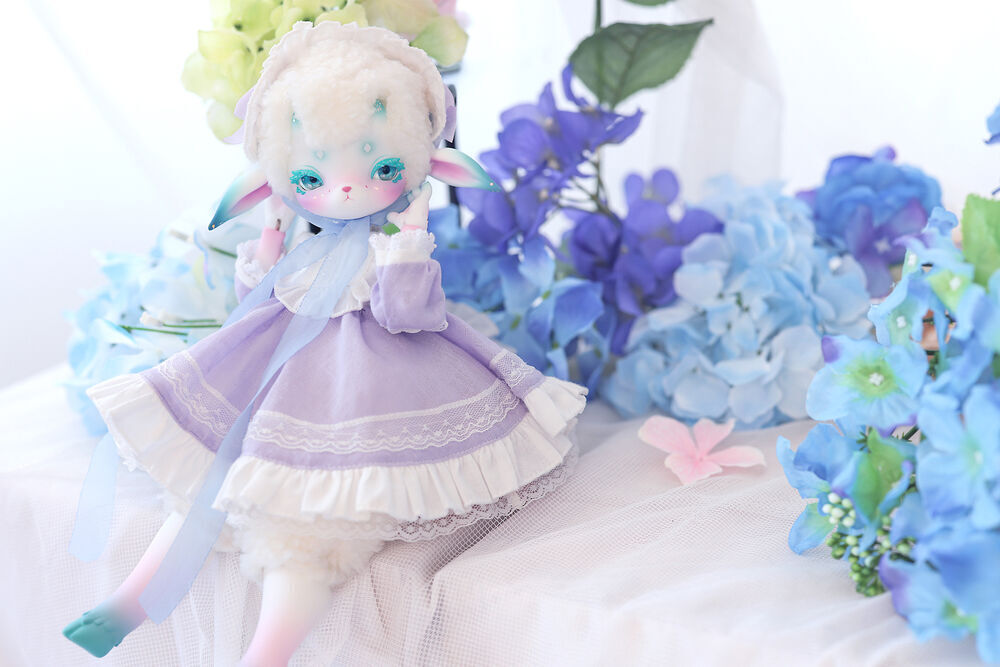 本日締切】DOLK×Coral Reef Doll 牡羊座シーズン記念で復刻した 紫陽花