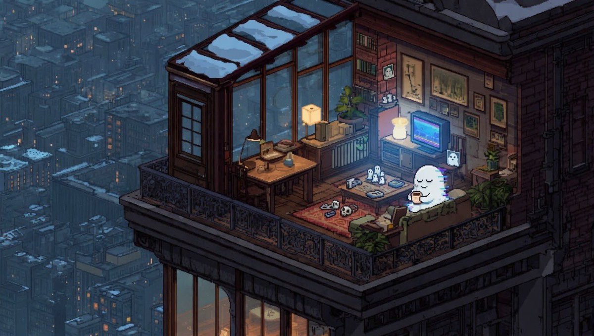 不眠ゴーストの深夜浮遊👻🌙 tweet media