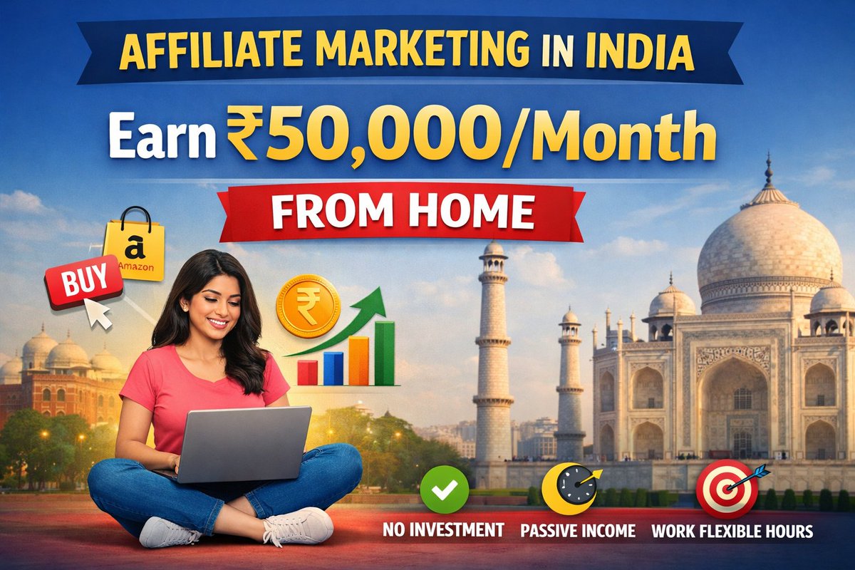 ManishaK76282's tweet image. Affiliate Marketing is not a scam ❌
It’s a real way people in India are earning online 💰
If you are a beginner and want to start:
👉 Read my complete guide
#AffiliateMarketing #EarnMoneyOnline #PassiveIncome
developourself.blogspot.com/2026/04/affili…