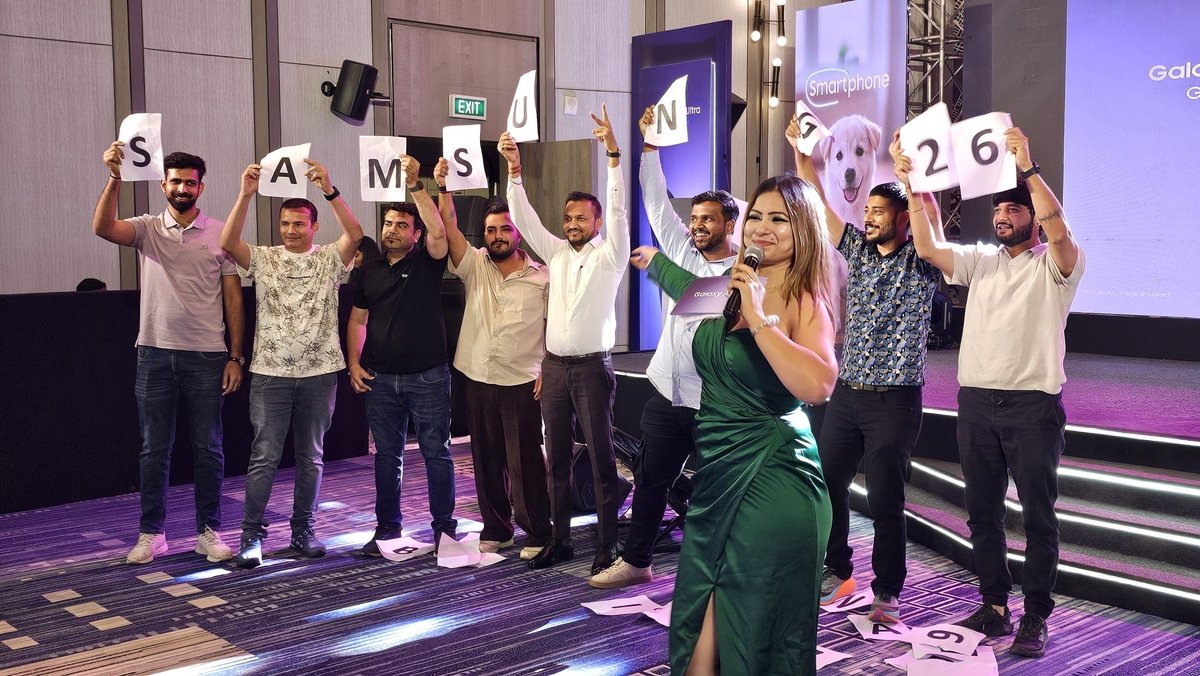 chellani_suman's tweet image. Galaxy S26 Ultra launch 💫
Where innovation met experience 🚀
Proudly hosted an electrifying launch of Galaxy AI — bringing together next-gen technology, visionary leadership &amp;amp; seamless interactions. 📱✨

#GalaxyAi #SamsungS26Ultra #TechLaunch #FutureTech #Innovation