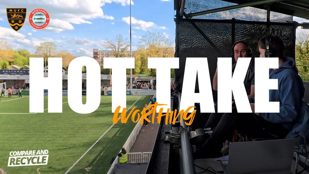 maidstoneunited's tweet photo. 🎙️ Joe and Nigel sum up the Worthing match on the full time whistle.
https://t.co/Tc30EAN1aJ https://t.co/K6NPwcUhtx
