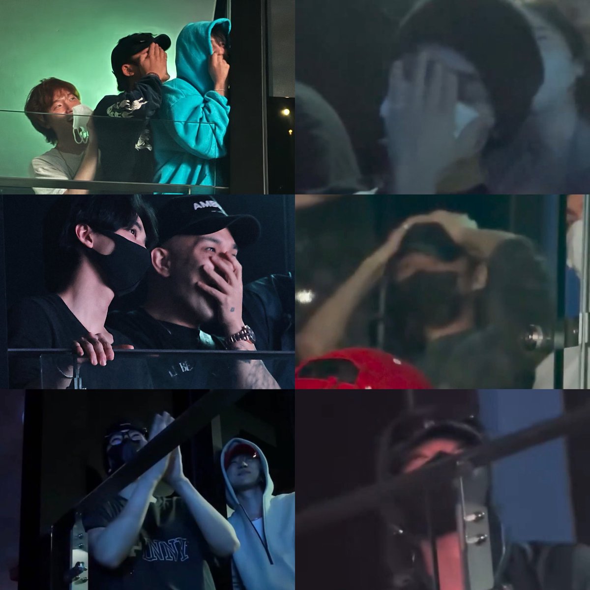 the member’s reaction to DXS blue mv parody 😭