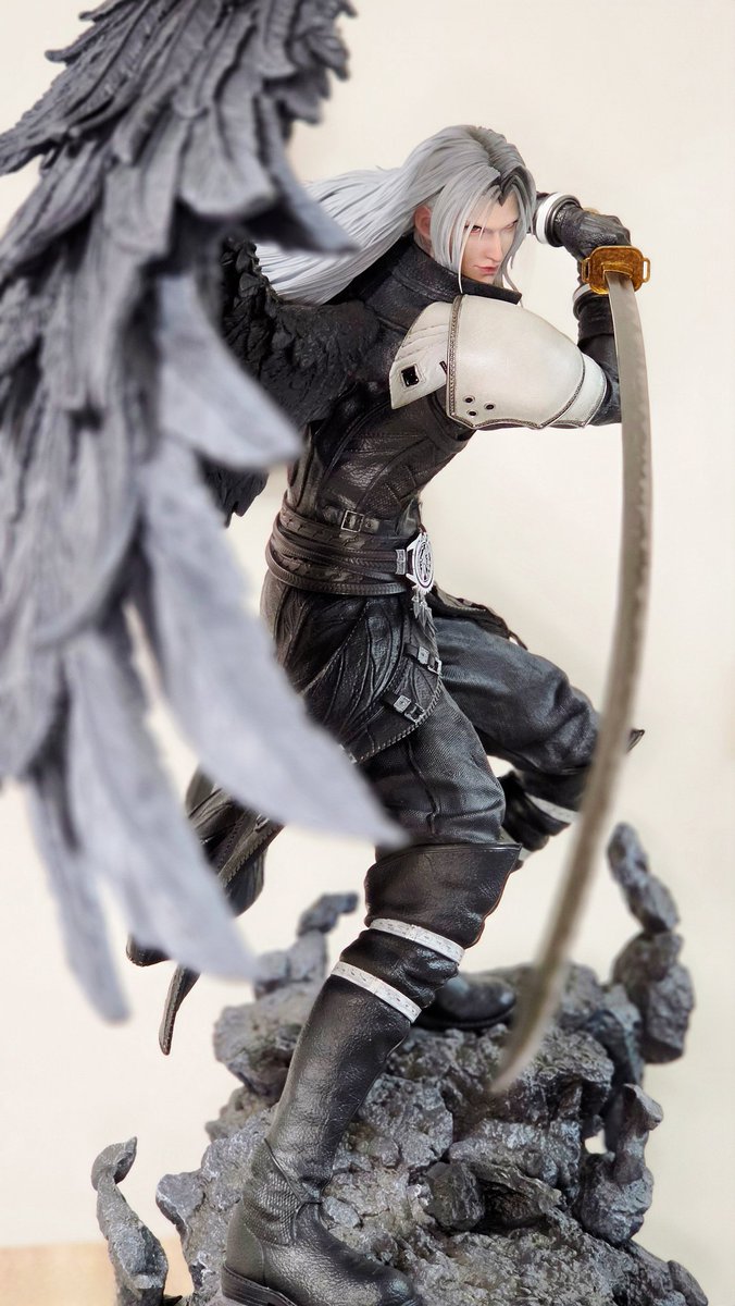 a0989288152's tweet image. P1S官方出品1/4薩菲羅斯
太帥了🥰🥰

#FF7
#FF7R
#sefikura
#Sephiroth