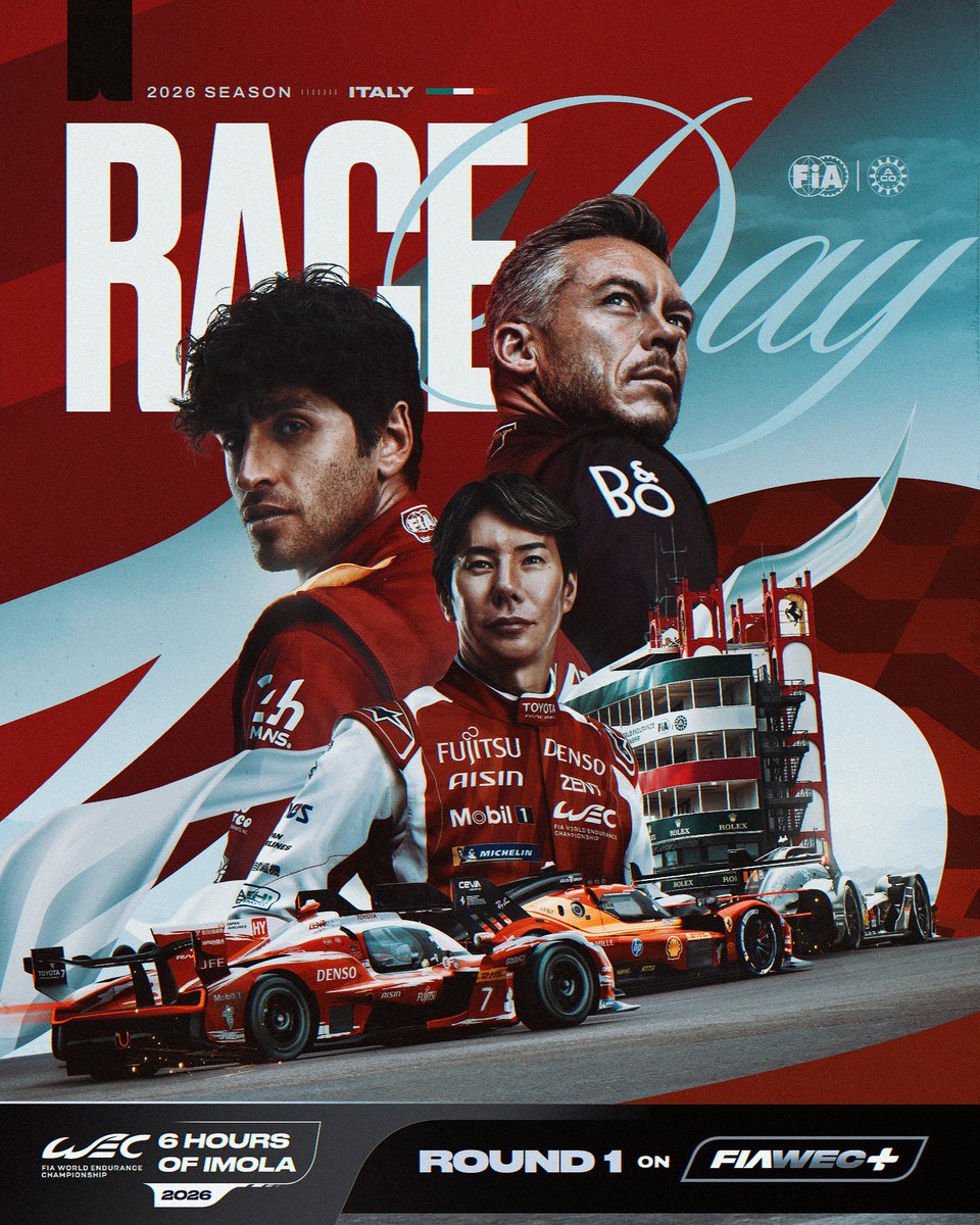 GÜNAYDIN, BUGÜN RACE DAY!

Uzun süredir beklediğimiz WEC sezonu, 6 Saat Imola ile başlıyor. Ayhancan ve Salih’in ilk yarışı için <a href="/barkinkizil/">Barkın Kızıl</a> ve <a href="/emretheavci/">Emre Avcı</a> paşalarımla mikrofondayız, soruları ve görüşleri bekleriz! 

13.30-15.00, 16.30-20.30 <a href="/Eurosport_TR/">Eurosport TR</a> 2.
13.30-20.30 HBO MAX