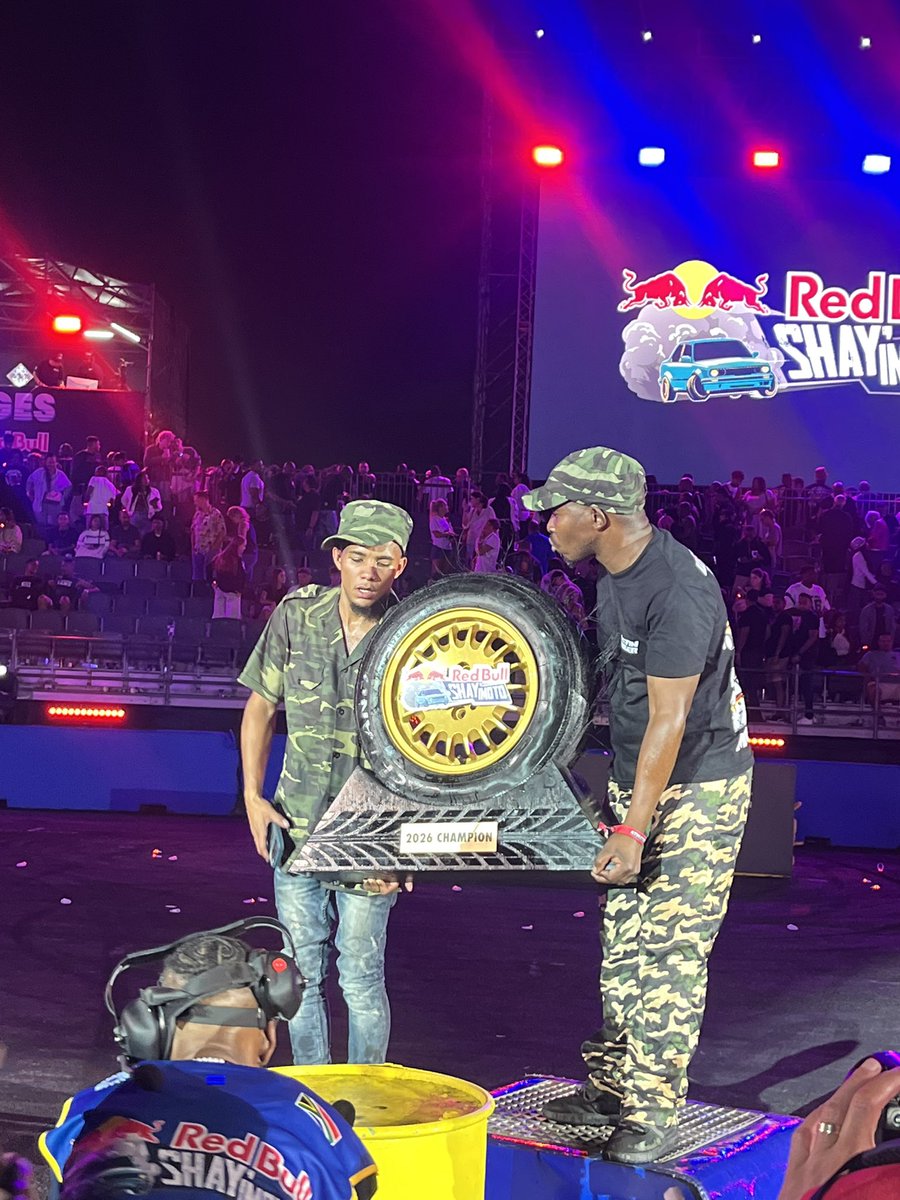 SABC_Sport's tweet image. Back-to-back excellence 🏆🏆

Panjaro successfully defends the title, securing the 2026 Red Bull Shayimoto title 🔥

A performance defined by consistency, discipline, and top-level execution 👏

#SABCSport 
#Shayimoto #RedBull #Panjaro Motorsport