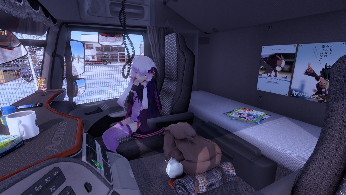 sakuya_ghool1's tweet photo. ETS2ね、バニラでもMODモリモリでも楽しいのでね、興味があれば是非・・・ https://t.co/jpDxaNg6xv