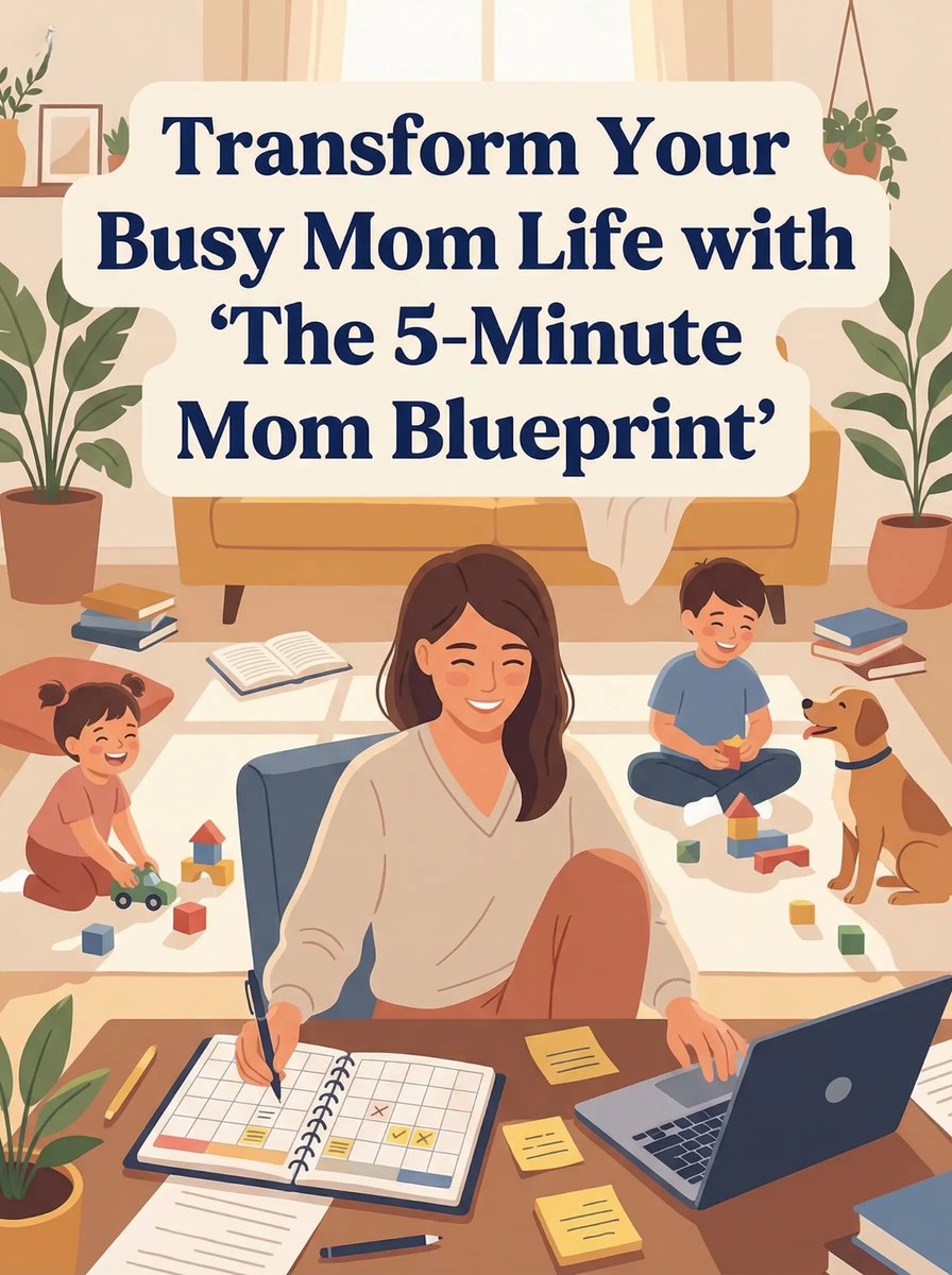 FamilyQuotes24's tweet image. Discover how The 5-Minute Mom Blueprint helps busy moms balance work, kids, and self-care with quick, effective strategies.
Visit: doparenting.com/the-5-minute-m… Now
.
#life #lifestyle #family #parenting #momlife #familylife #parentingtips