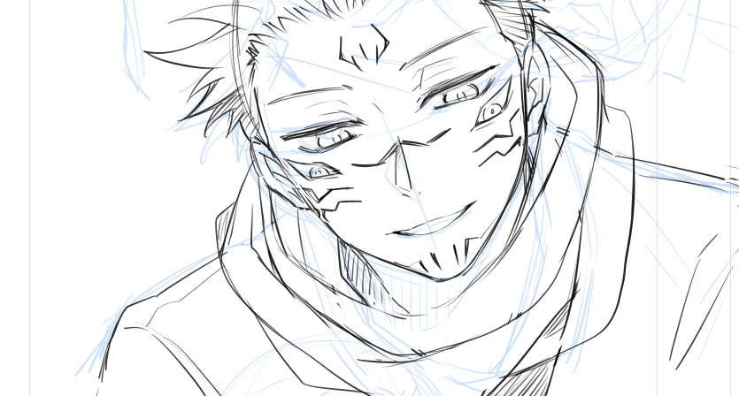 顔が半分くらい消えるコマなので供養🙏