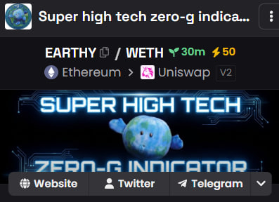 Super high tech zero-g indicator tweet media