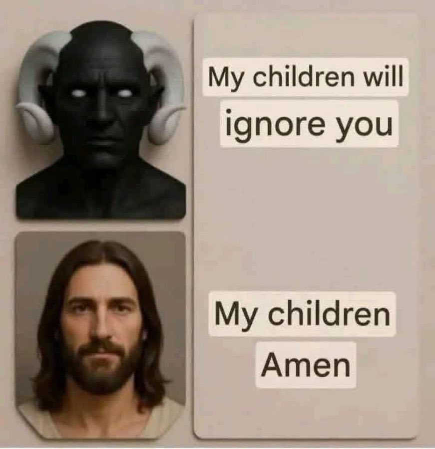 ACCEPT JESUS WITH AMEN.  🙏
