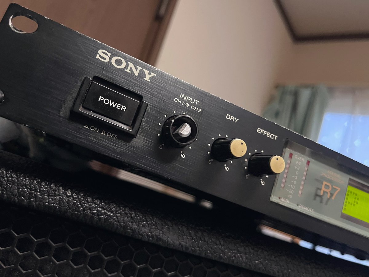 YK_0422's tweet photo. SONYリバーブを入手。喜び。 https://t.co/IbpuXYpibK