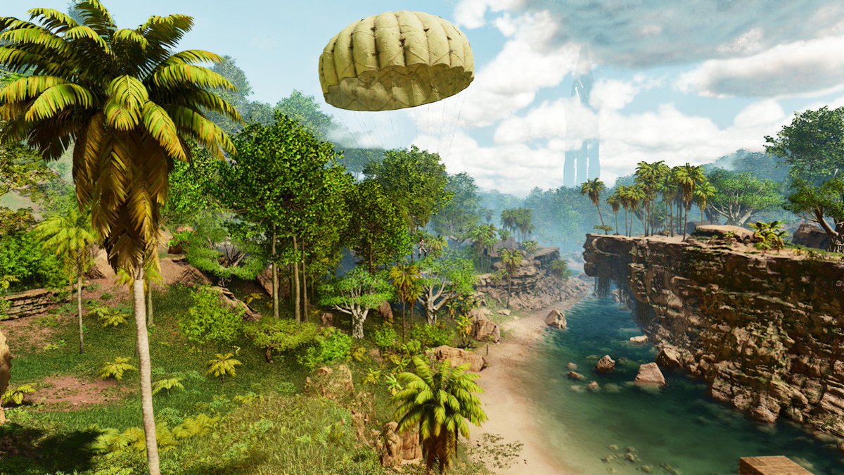 gildguild's tweet photo. 2023年10月／2026年4月

君は地上は諦めて空に住むようになったよ。

#ARKSurvivalAscended https://t.co/u9LzB50qhJ