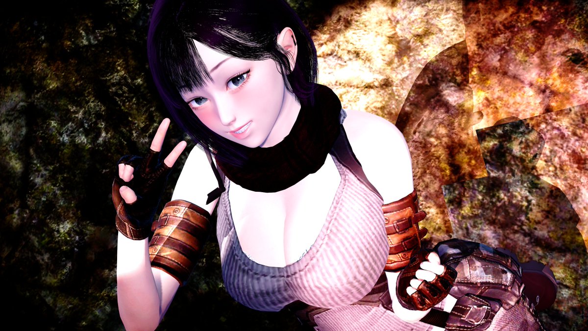 himazyanaiyoaha's tweet image. 私のお気に入りの壁画 02
 #壁画 #3dcg #honeyselect2