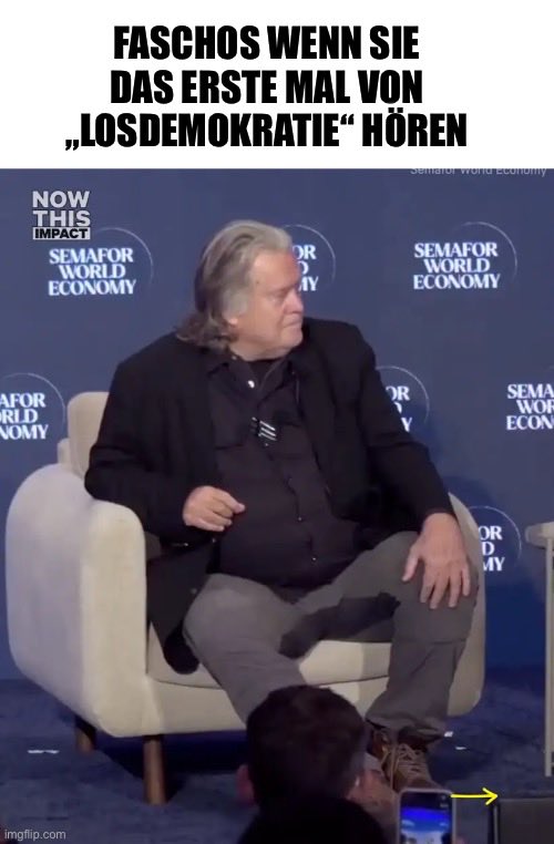 lockerlook's tweet image. Aus gegebenem Anlass

#FloodTheZone #SteveBannon #Bannon #PissGate #Losdemokratie