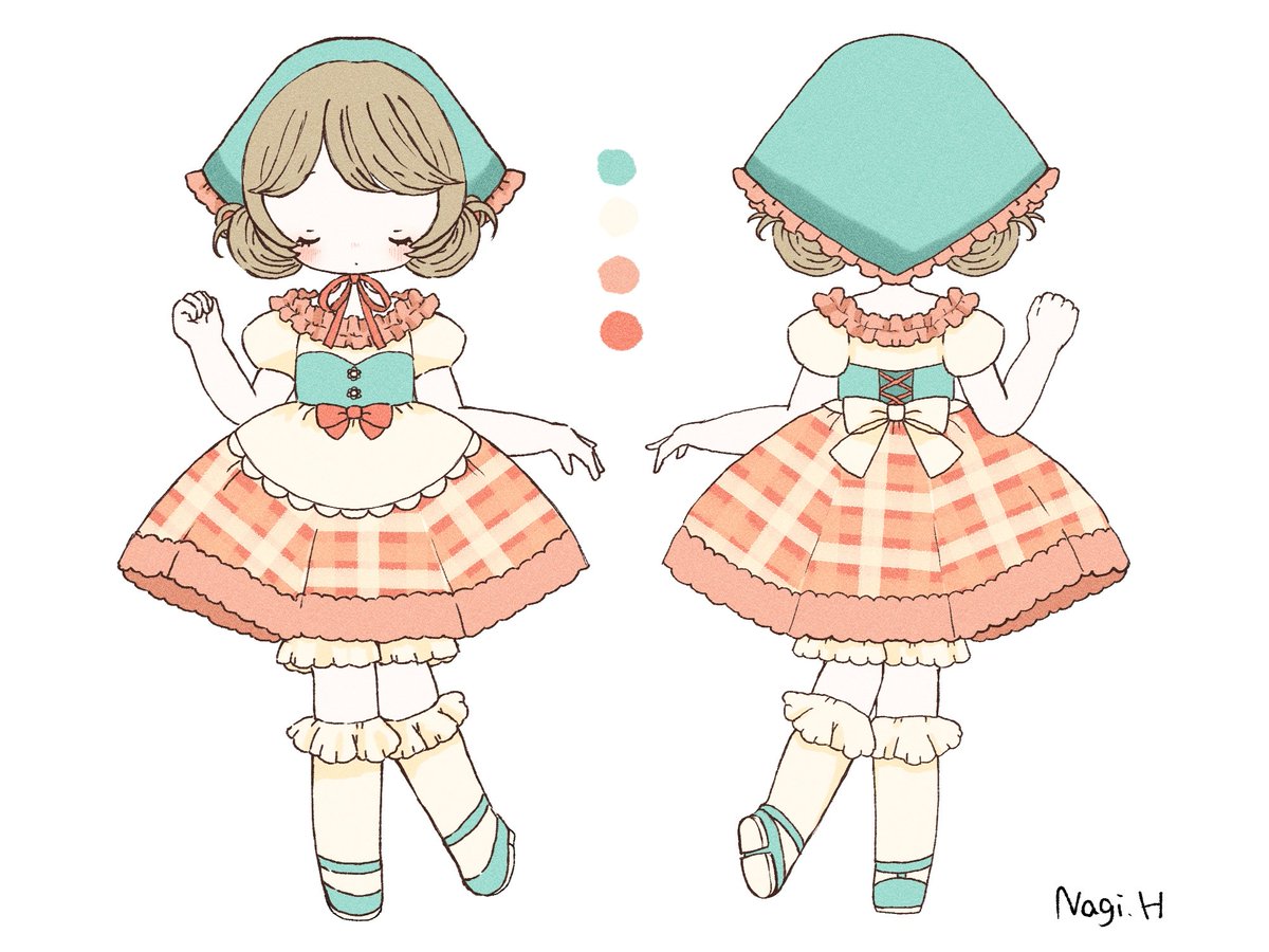 hidukinagi's tweet photo. 春色の衣装🌷🎀 https://t.co/KgzI4Ogygv
