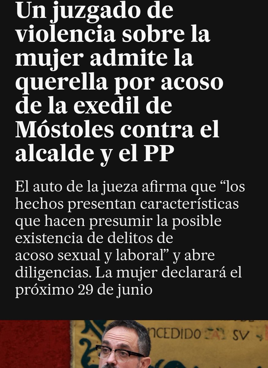 Tendrán que rendir cuentas tanto el alcalde de Móstoles, como Ayuso y sus sicarios, que quisieron tapar esta vergüenza. 
Debe haber reparación para la víctima. Por ella y por todas. 
No más Nevenkas.
#DimisiónBautistaYA #Acoso
elpais.com/espana/2026-04…