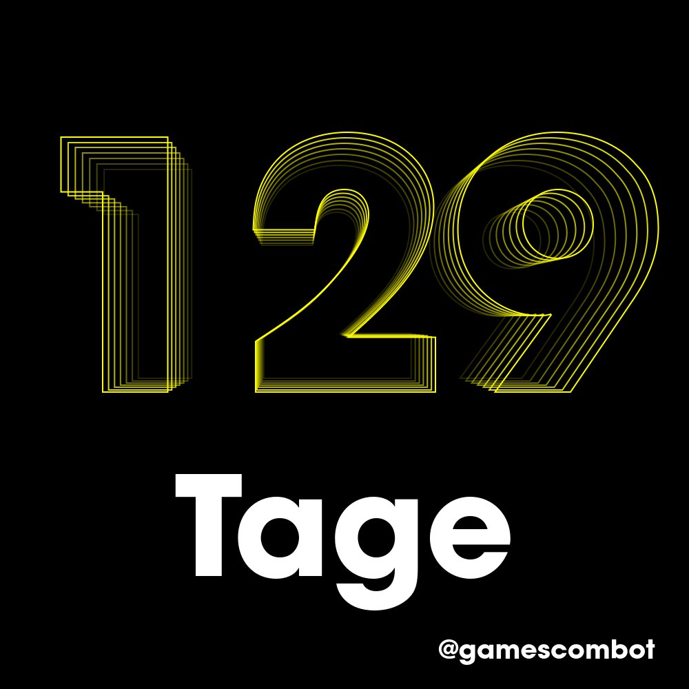 gamescombot's tweet image. Es sind noch 129 Tage bis zur #gamescom 2026!