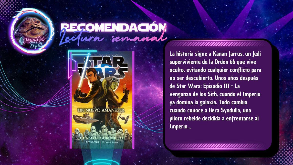 ¿Cómo era la vida de Kanan antes de Rebels? ¿Cómo conoció a Hera? En esta novela de John Jackson Miller podrás vivir su aventura antes de la serie.