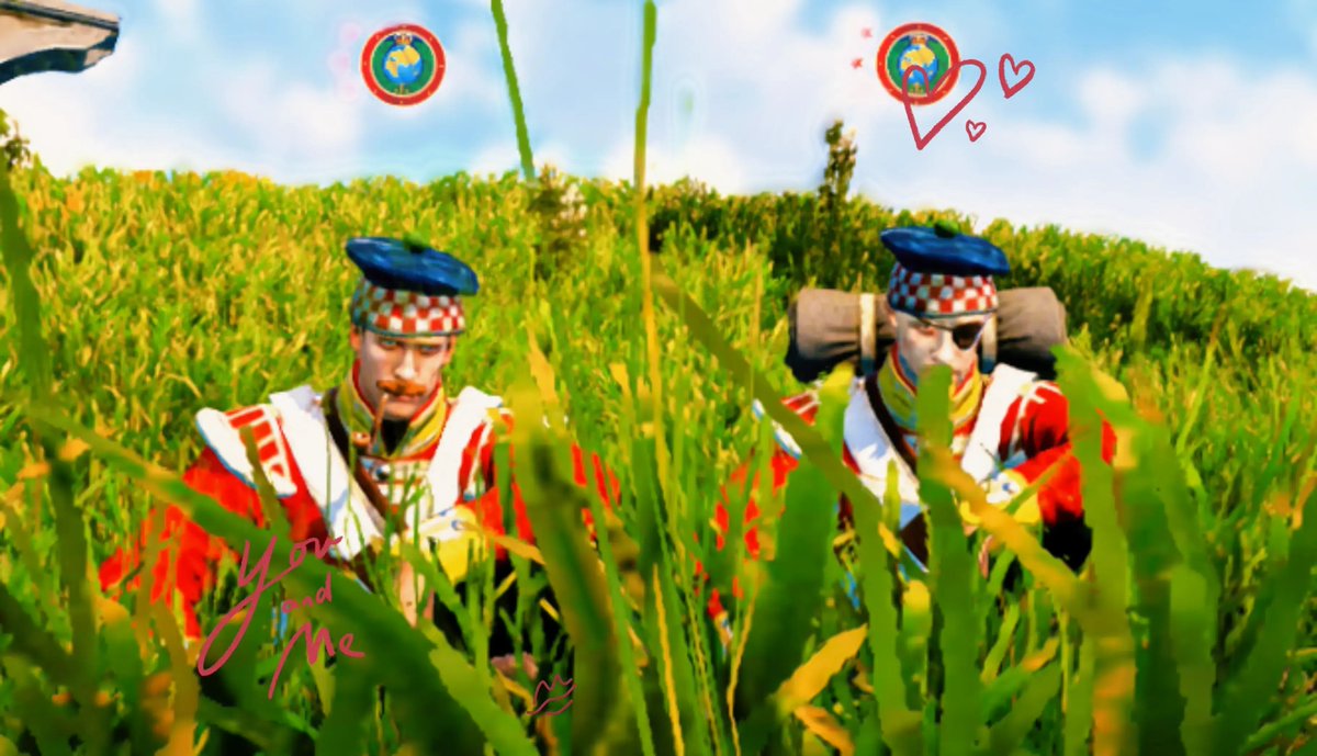 1stCoRM's tweet image. Who say love is not real on battlefield 

#1RM #linebattle #holdfast #nations at war #memes