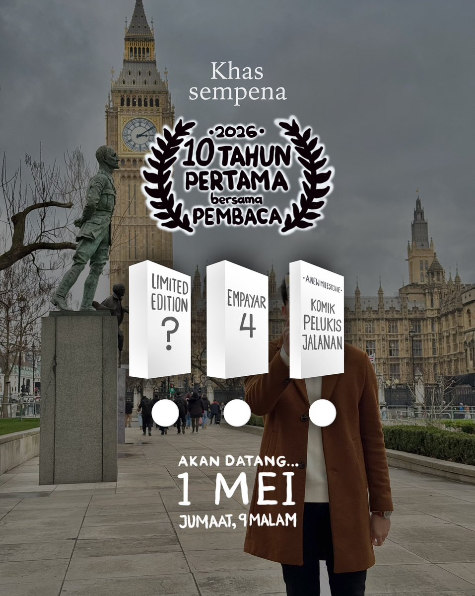 Bismillah… announcement milestone ini saya excited nak beritahu kalian, tapi saya paling segan nak sebut hahaha!

Saya ingat lagi ketika sekolah, buku Lawak Kampus dipass-pass. Kami gilir-gilir baca. Vanness, Bepop, Xena, Si Kosong, termasuklah Unknown, saya masih ingat hingga