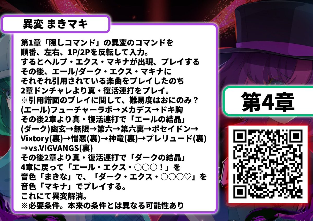 #闇のドンチャレ
これから挑戦する人に向けて &amp; 条件まとめをこめて
こういうものを作ってみました。ぜひ参考にどうぞ
※A4サイズで印刷できます。