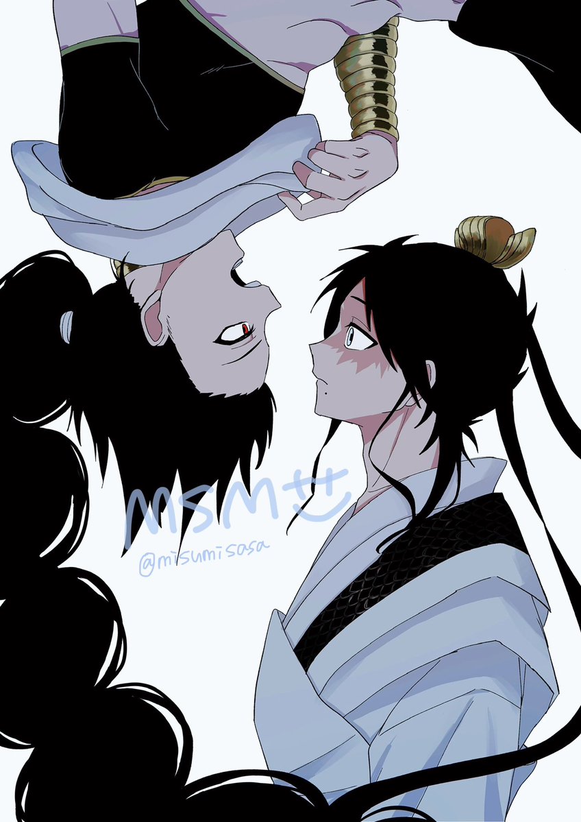 ジュダルくんと白龍くん