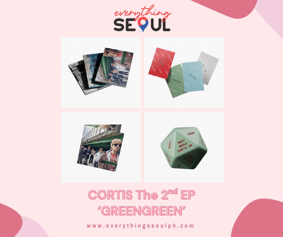 evrythingSeoul's tweet photo. #EverythingSeoulPHGO 

#CORTIS The 2nd EP ‘GREENGREEN’
✨Please check website for prices.

🔻Payment Terms:
❗️50% downpayment on or before May 3
❗️Remaining balance once onhand

🔻To order: https://t.co/n9SIDrfzoU https://t.co/VIEwFALjbh