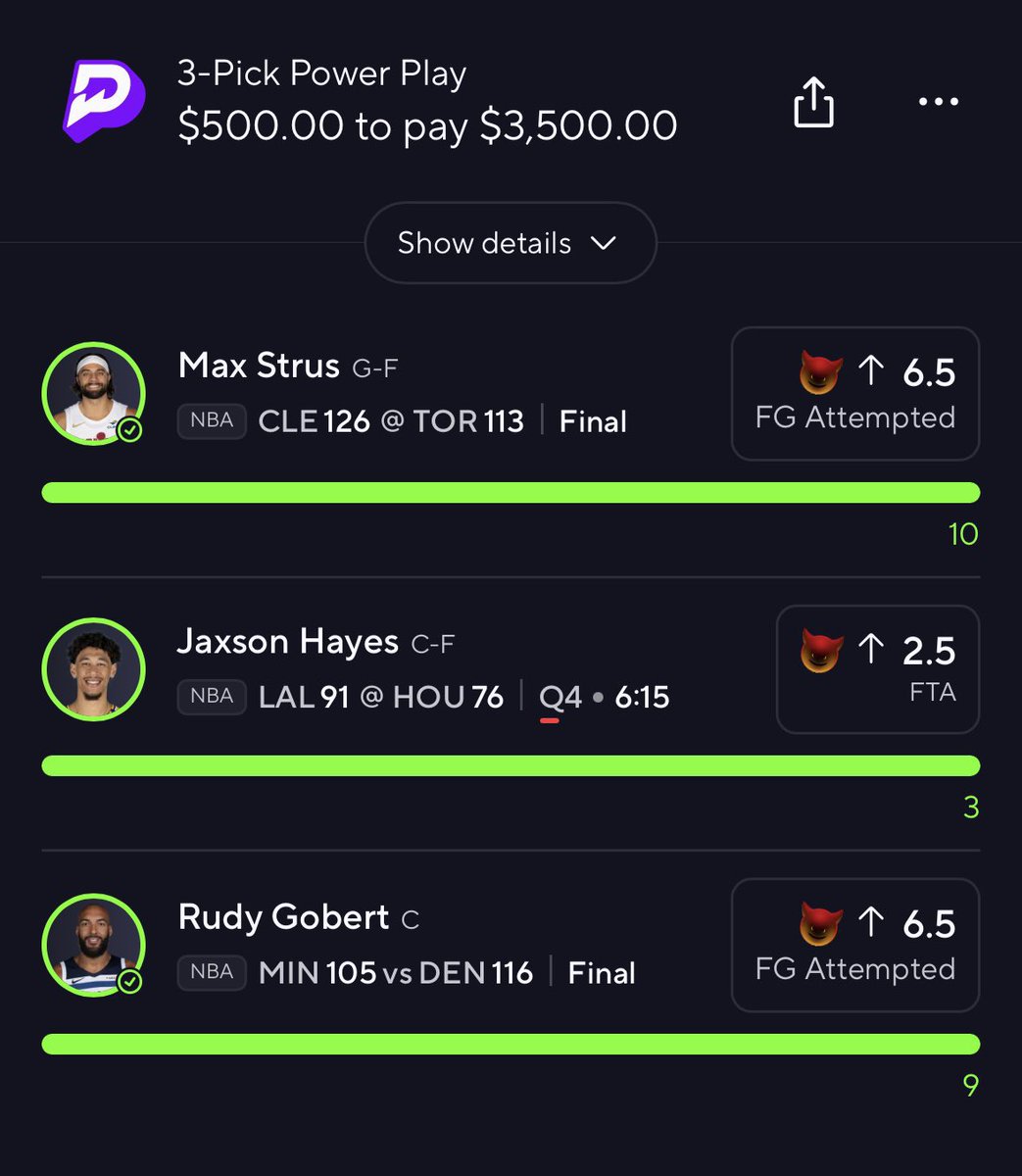 Dutch4public's tweet image. ✅$3,5000.00 BANGGG✅
BACK TO BACK HUGE NIGHTS ☢️

Get all my plays here ➡️ Link to picks on my Bio

#PrizePicks #GamblingX #NFL
#WCBB ⛹️ | #NBA 🏀 | #CBB 🔥 
#Prizepicks 🔐 | #PROPS | #POTD 📋
#GIVEAWAY 👋 | #NHL 🏒 | #Picks
#CSGO 🔫| #WAKEANDCASH 💵
#WNBA 🏀 | #Summerleague