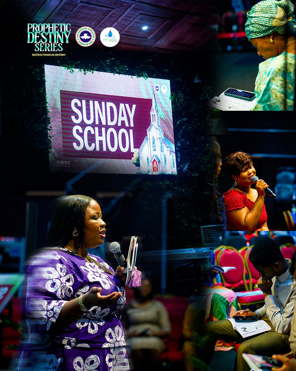 theoasislagos's tweet image. Our Sunday Service kicked off with a powerful time in the Word at Sunday School 📖

We are still LIVE on all our streaming platforms - Facebook, Instagram, YouTube, Mixlr at The Oasis Lagos.

We can’t wait to have you!

#TheOasisLagos #sundayservice #sundayschool