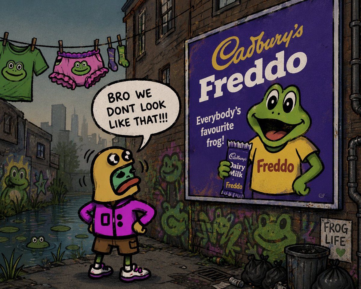 BAD FROGS tweet media