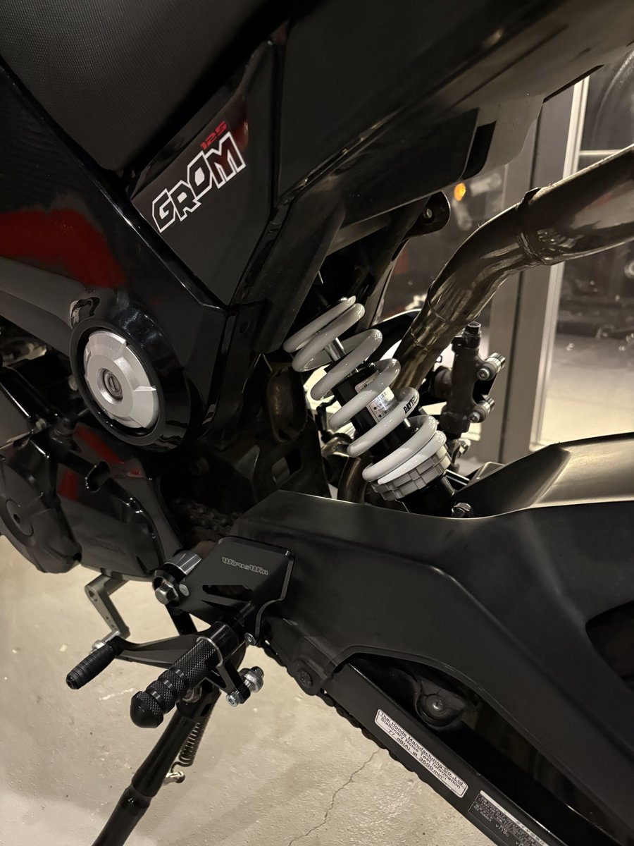 siyubike's tweet photo. リアサス取り付け完了
試走せねば https://t.co/eZRSMkGjuZ