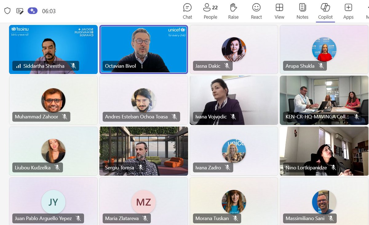 sidbshrestha's tweet image. Tweet 4/4 Delivering technical assistance with a lean team is tough, but the sheer passion and resilience of our #SBC colleagues across both regions make it possible. We’re building something big together. Onward to month two @UNICEF_ECA @UNICEFmena