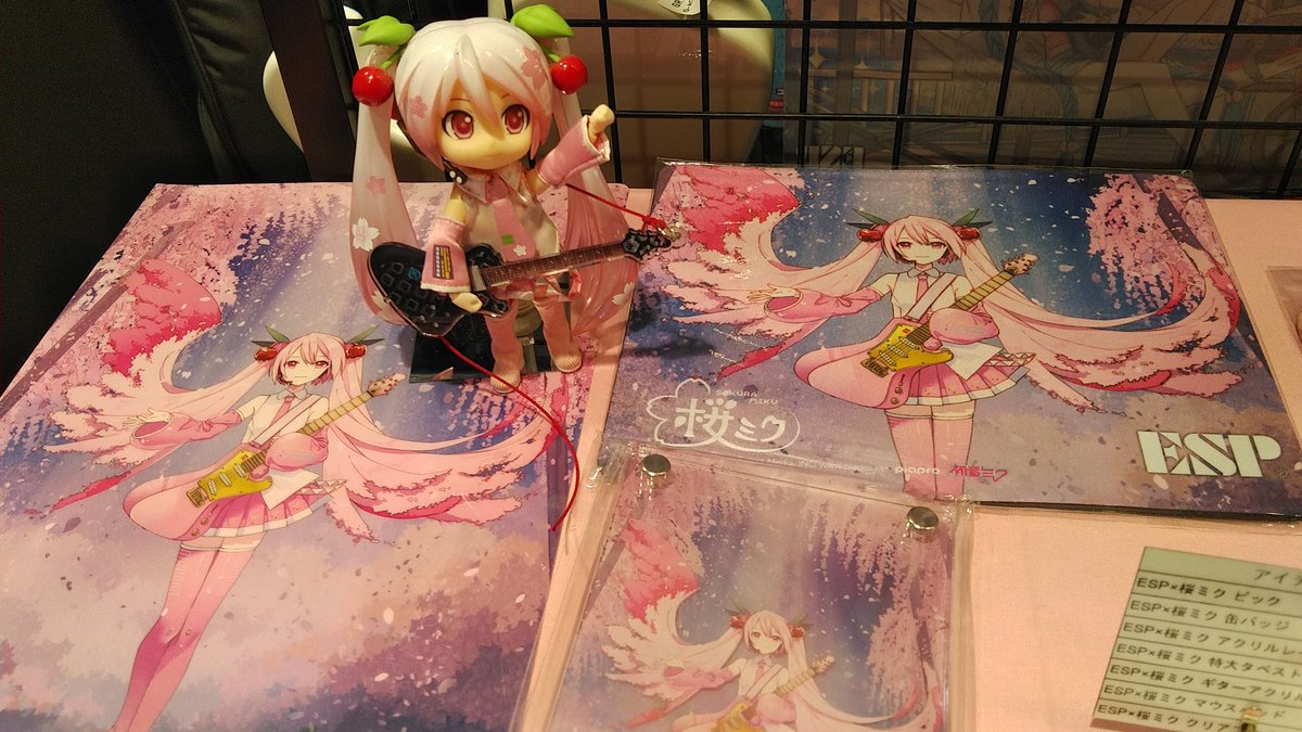 tera5771's tweet image. BIGBOSS仙台に行ってきたよ❗
#ESP
#桜ミク
#BIGBOSS仙台