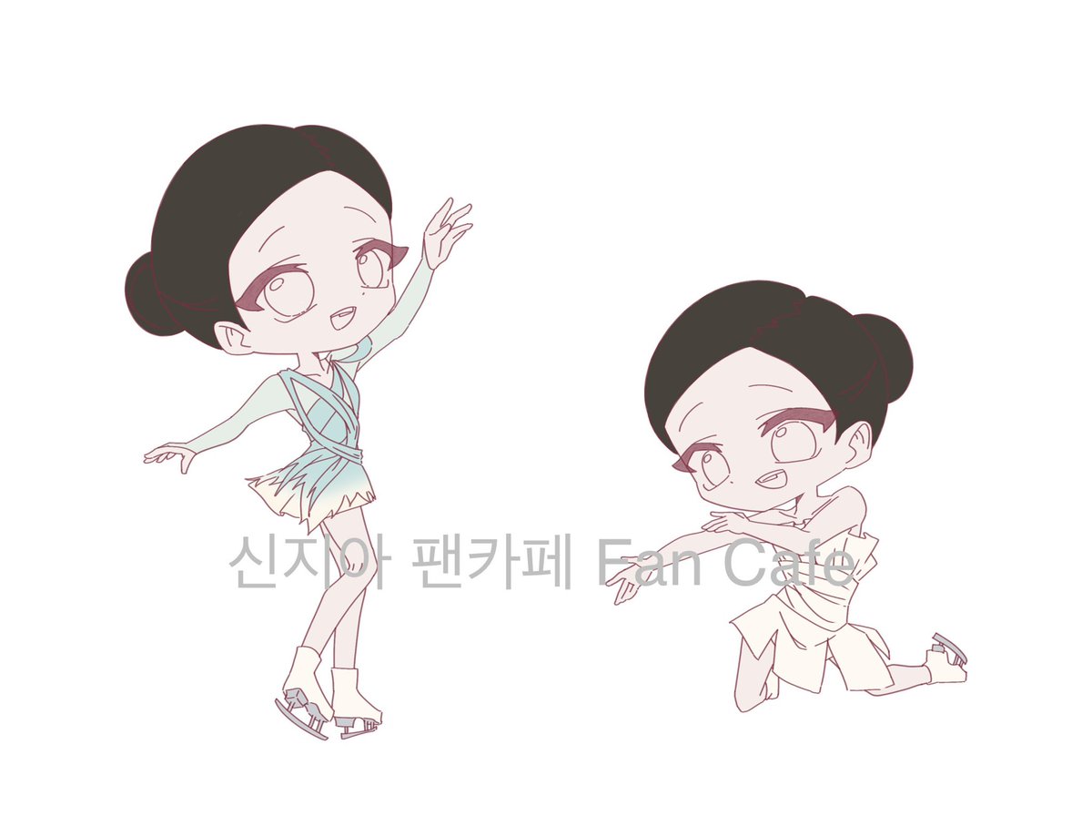 피겨스케이팅 선수 신지아 팬카페 tweet media