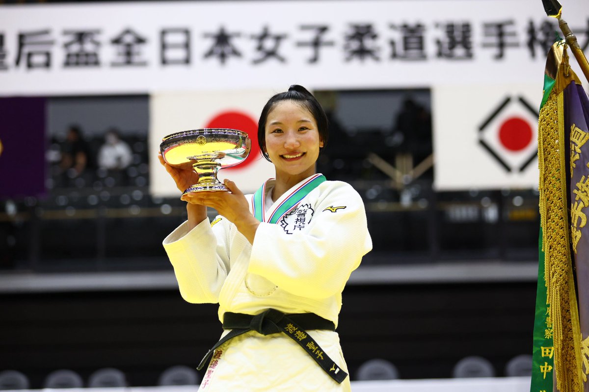 ajjf_judo's tweet photo. 【第41回 #皇后盃 全日本女子選手権大会🔥】

／
大会結果をご報告します✅👀
NHK ONEにて1週間見逃し配信を実施‼️
＼

1位 #渡邉聖子(警視庁)
2位 #米川明穂(コマツ)
3位 #長谷川瑞紀(JR東日本)
3位 #古賀ひより(パーク２４)
5位 #丸山みかの(JR九州)
5位 #杉村美寿希(パーク２４)
5位 #泉真生(コマツ)
5位 #朝比奈沙羅(FUKUDEN & GRIP)

🎥#全柔連TV にてアーカイブ映像と準決勝・決勝の個別動画を公開中🙌
https://t.co/6219Qcua92

試合結果はSEIKOスポーツリンクにてご確認いただけます✅
https://t.co/yuoMj4cJso

#ajjf #judo #柔道