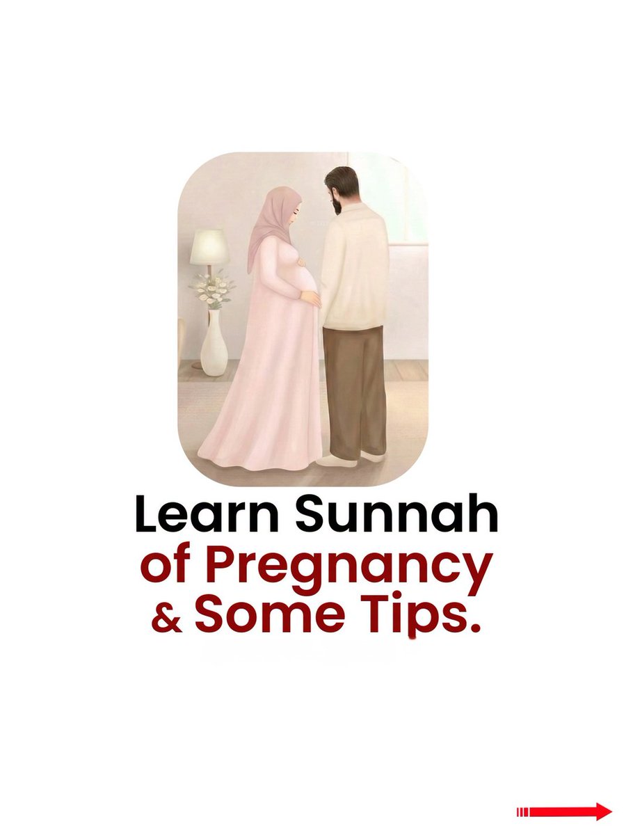 Learn Sunnah of pregnancy and some tips ↗️

—THREAD 🧵