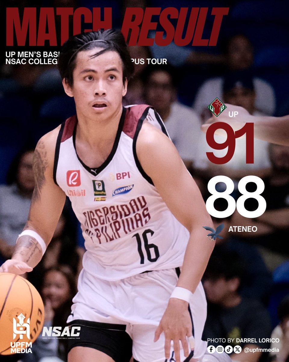 UP Fighting Maroons Media tweet media