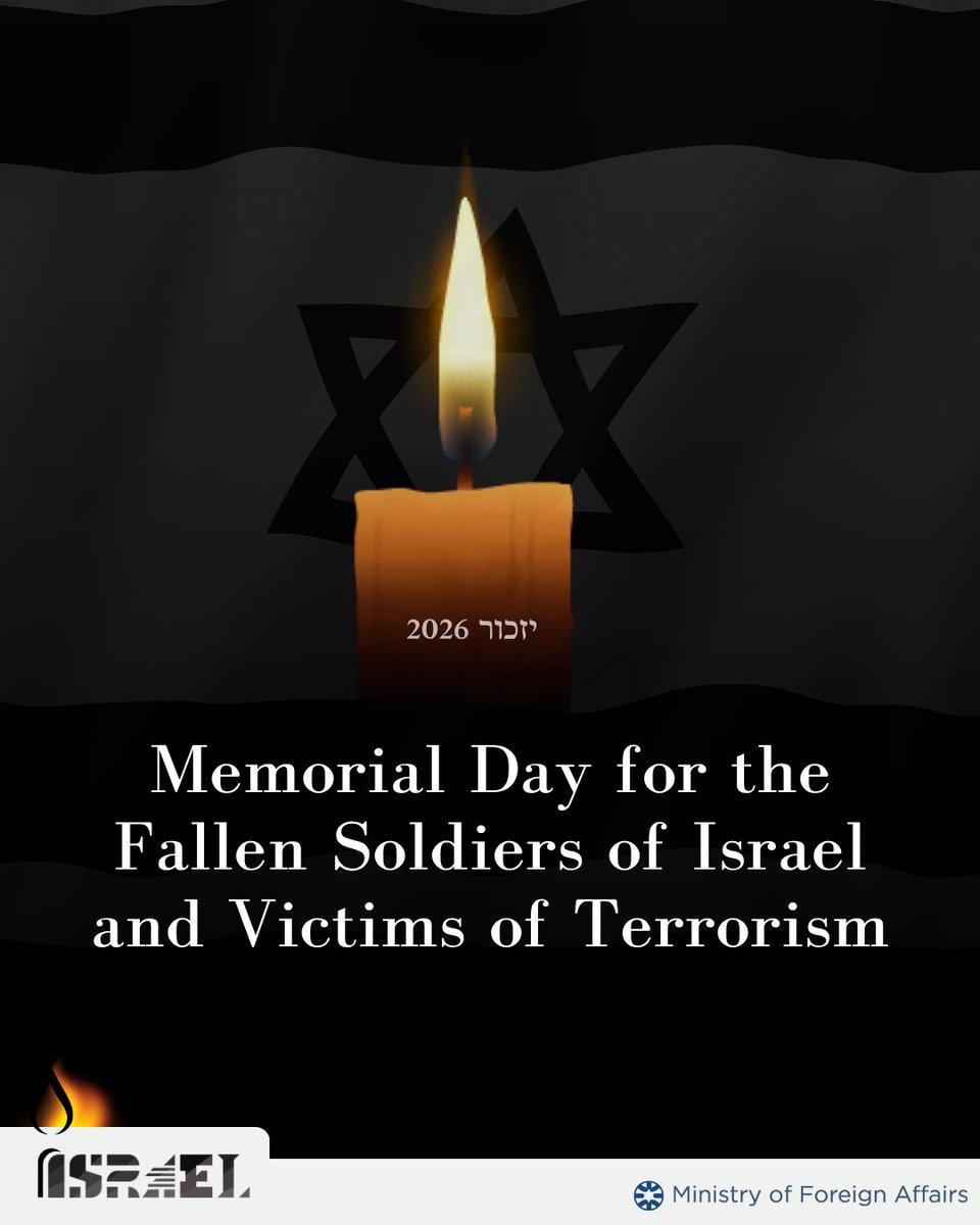 Tonight marks the beginning of Israel’s Memorial Day (Yom Hazikaron).

Since October 7th, Memorial Days have been especially difficult.

We remember our loved ones - women, children and men - who were murdered, kidnapped, burned and tortured.

We remember our brave soldiers who