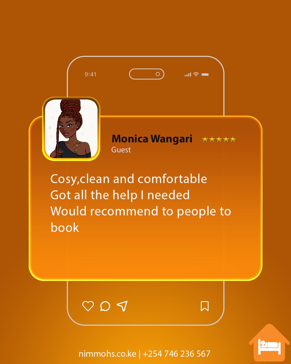 NimmohsHomeStay's tweet image. Happy guests, happy us!
Thank you for trusting us. We truly love  host you ❤️

#Reviews #ClientFeedback