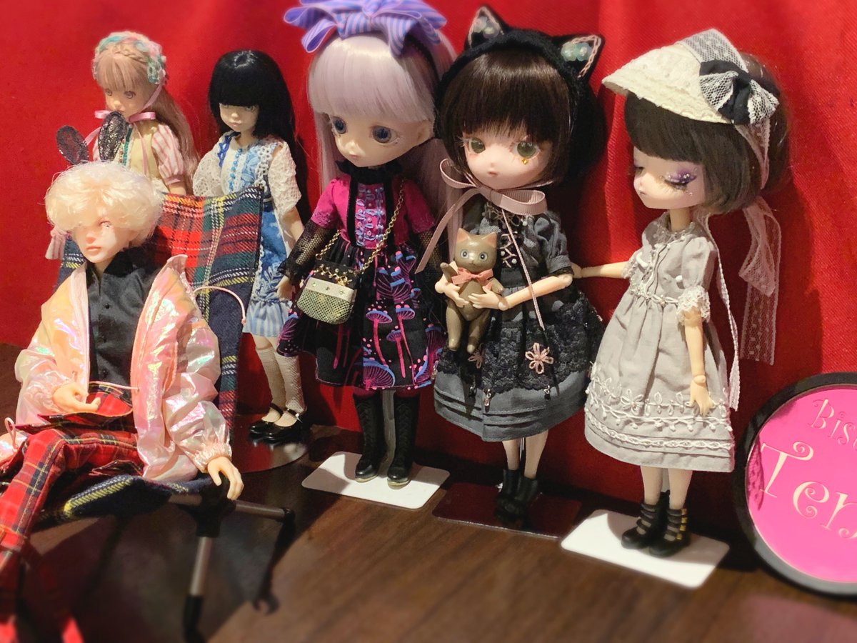 今日はTennさん（<a href="/TennBar/">Bistoria Bar  Tenn(店長用)</a> ）にお邪魔してのドール会でした♡
いつも通りとっても美味しかった〜！

そしてみんなハナサカソーイング✨