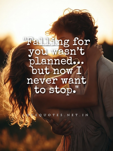 lovequotesbuzz's tweet image. “Falling for you wasn’t planned… but now I never want to stop.” 💞✨

#fallinginlove #truelove #relationshipgoals #unexpectedlove #romantic #loveyou #foreverus #couplelove #heartfelt #myheart 

lovequotes.net.in/feeling-love-s…