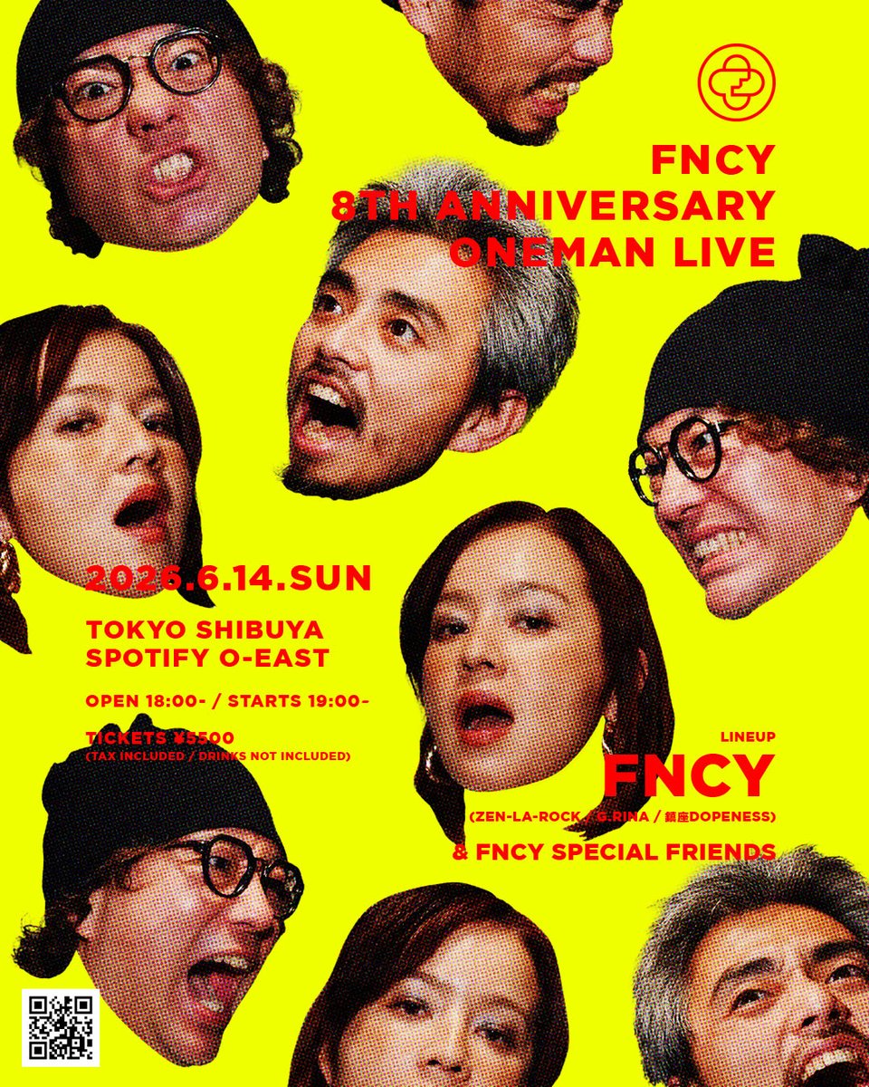 FNCY（ZEN-LA-ROCK / G.RINA / 鎮座DOPENESS） tweet media