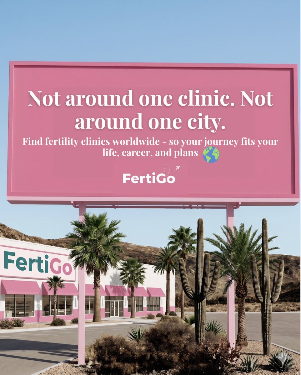 FertiGo_App's tweet image. Your plans shouldn’t pause for your fertility journey ✈️🤍

#ivf #fertilityjourney #globalivf #ivfsupport