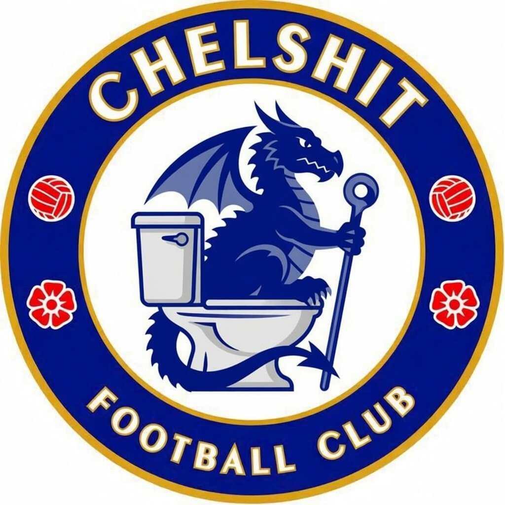RavyneSnow's tweet image. @ChelseaFC  I just designed a new Logo for you guys what do you think #Chelshit
#FootballBanter #Banter
#PremierLeague #EPL #Football #Soccer